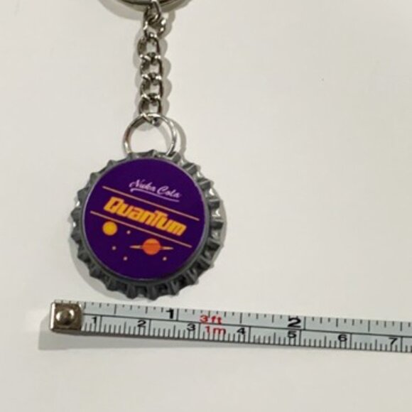 Fallout 4 Nuka Cola Quantum Cap Keychain - 3.5inch Gaming Keychain - Picture 6 of 8